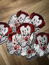 Horror Character Embroidered Patches