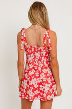 Tomato White Floral Dress