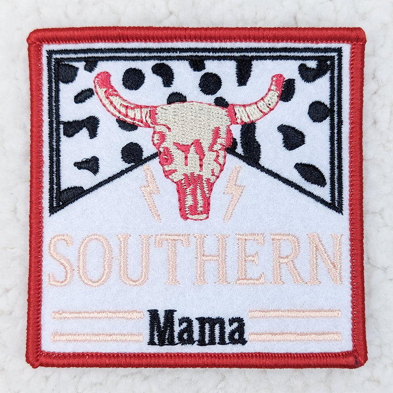Southern Mama Embroidered Patch