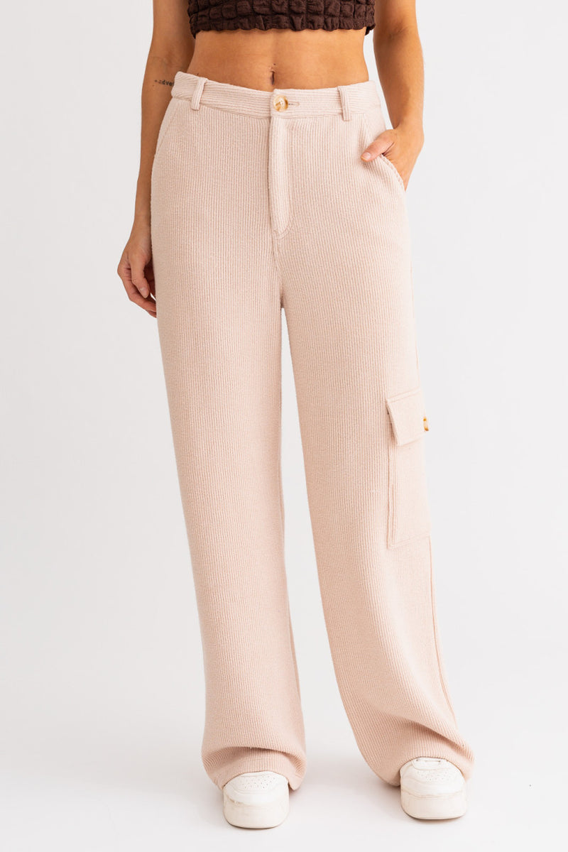 Knit Cargo Pants
