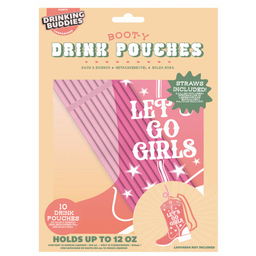 Drinking Buddies Rodeo Boot Drink Pouches