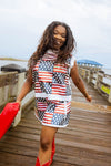 Sequins Stars and Stripes Vest