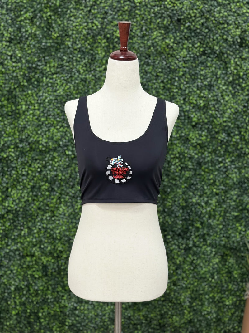 Crop Tank with Patch Strange