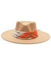 Sunrise Rancher Hat w/ Scarf Trim
