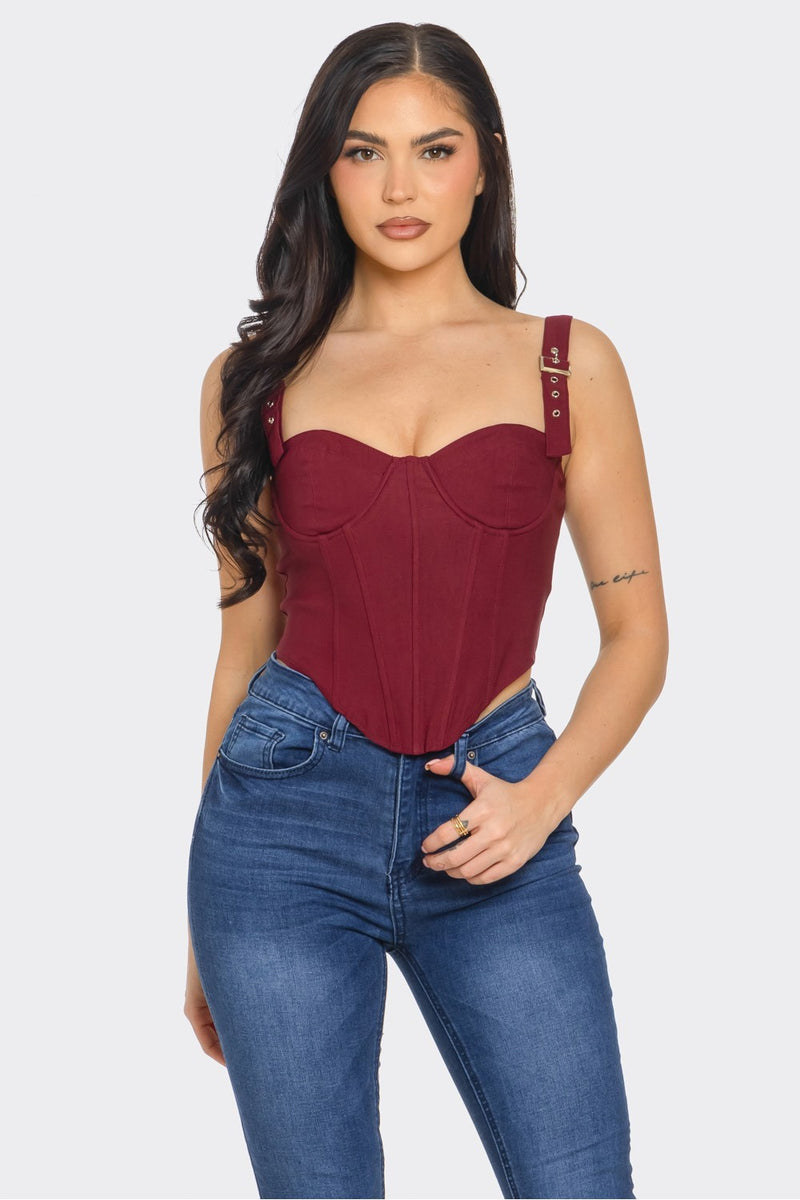 Corset Crop Top