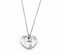 Gold Heart CEO Necklace
