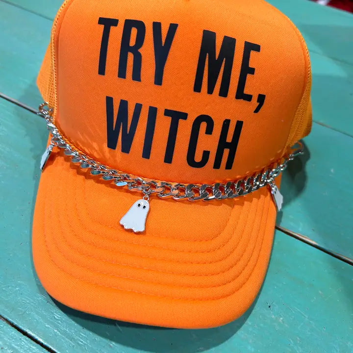 Try Me Witch Trucker Hat