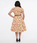 Pink Pumpkin Swing Dress