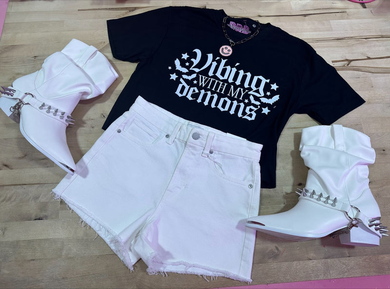 Vibing w/ My Demons Crop