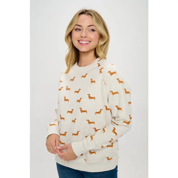 Weiner Dog Sweatshirt