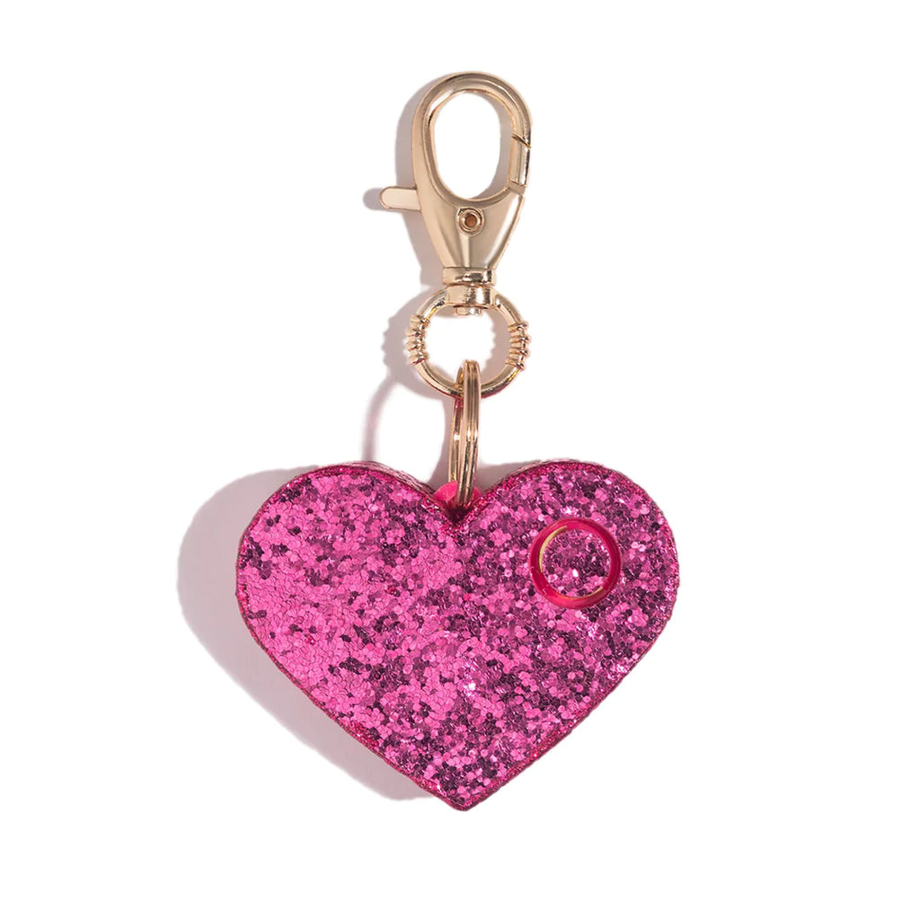 Glitter Heart Personal Alarm