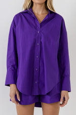 Oversized Collared Shirt