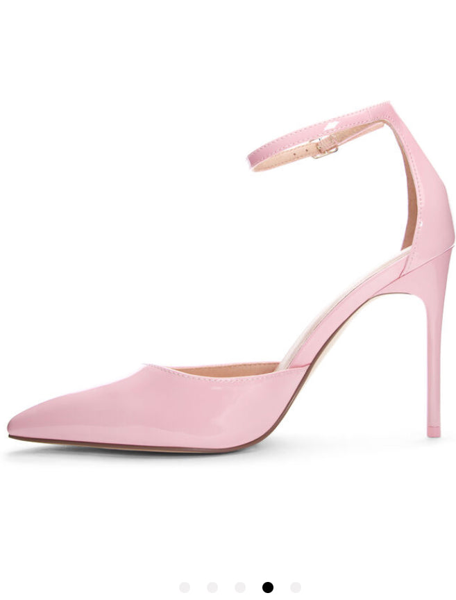 Patent Pink Heel