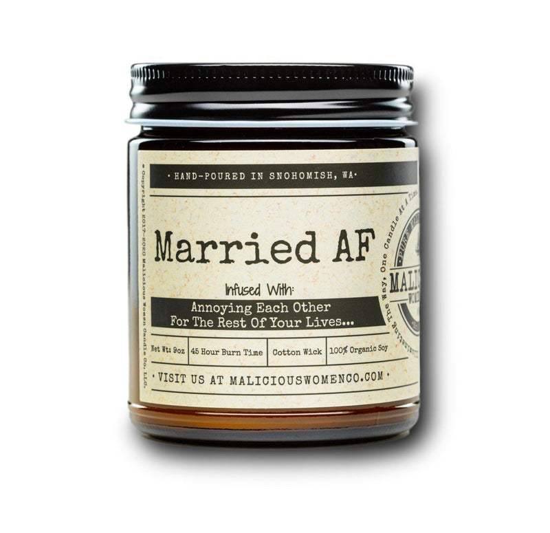 Married AF Candle