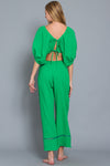 Kelly Green Jumpsuit