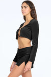 Long Sleeve Cardigan Top Juicy Couture
