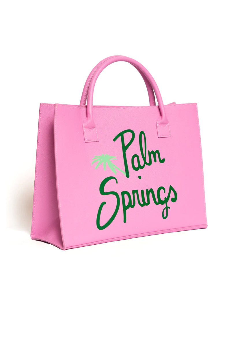 Palm Springs Vegan Tote Guava