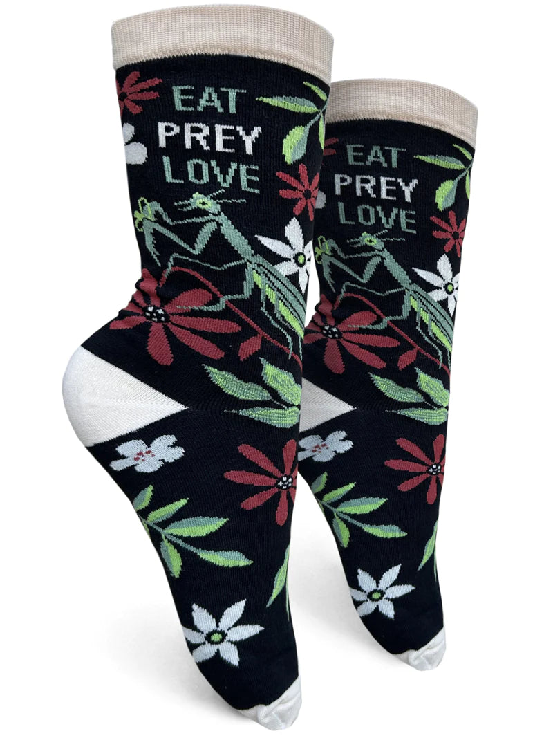 Eat Prey Love Socks