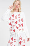 Red and White Heart Set
