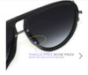 Ivy Luxe Black Tangle Free Sustainable Sunglasses