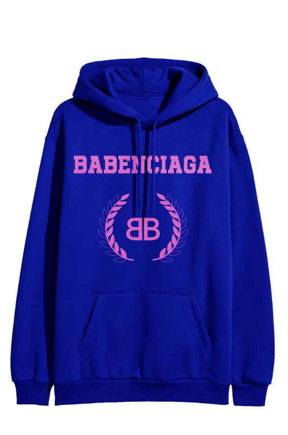 Babenciaga Blue Hoodie