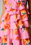 Callie Sunflower Tier Maxi Dress