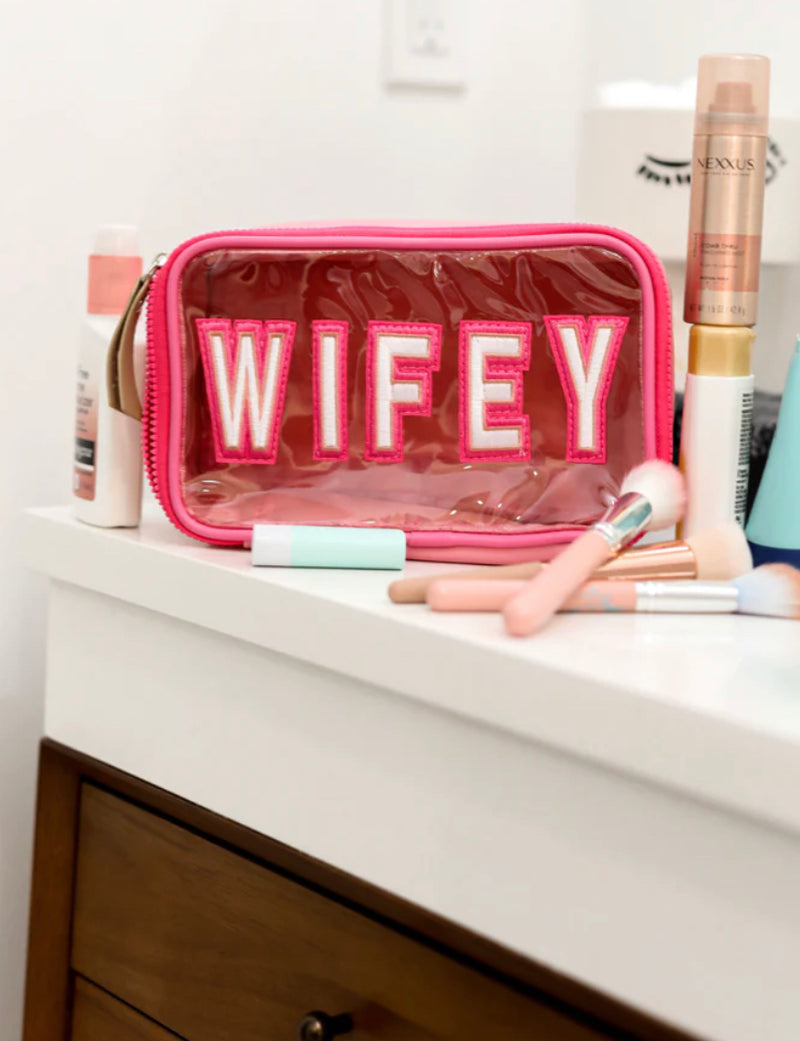 Wifey Zip Around Bag