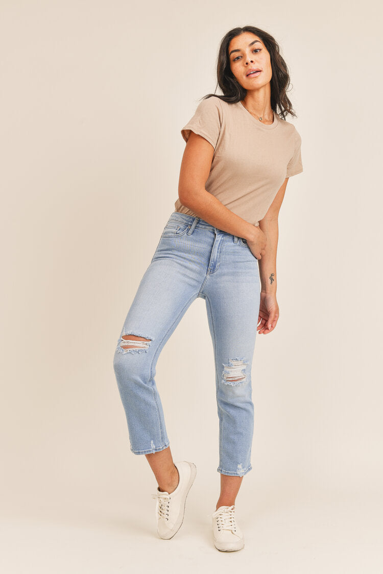 The Weekend Distressed Jean