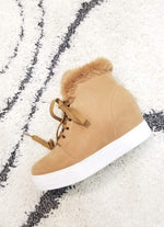 Camel Ankle Rise Bootie