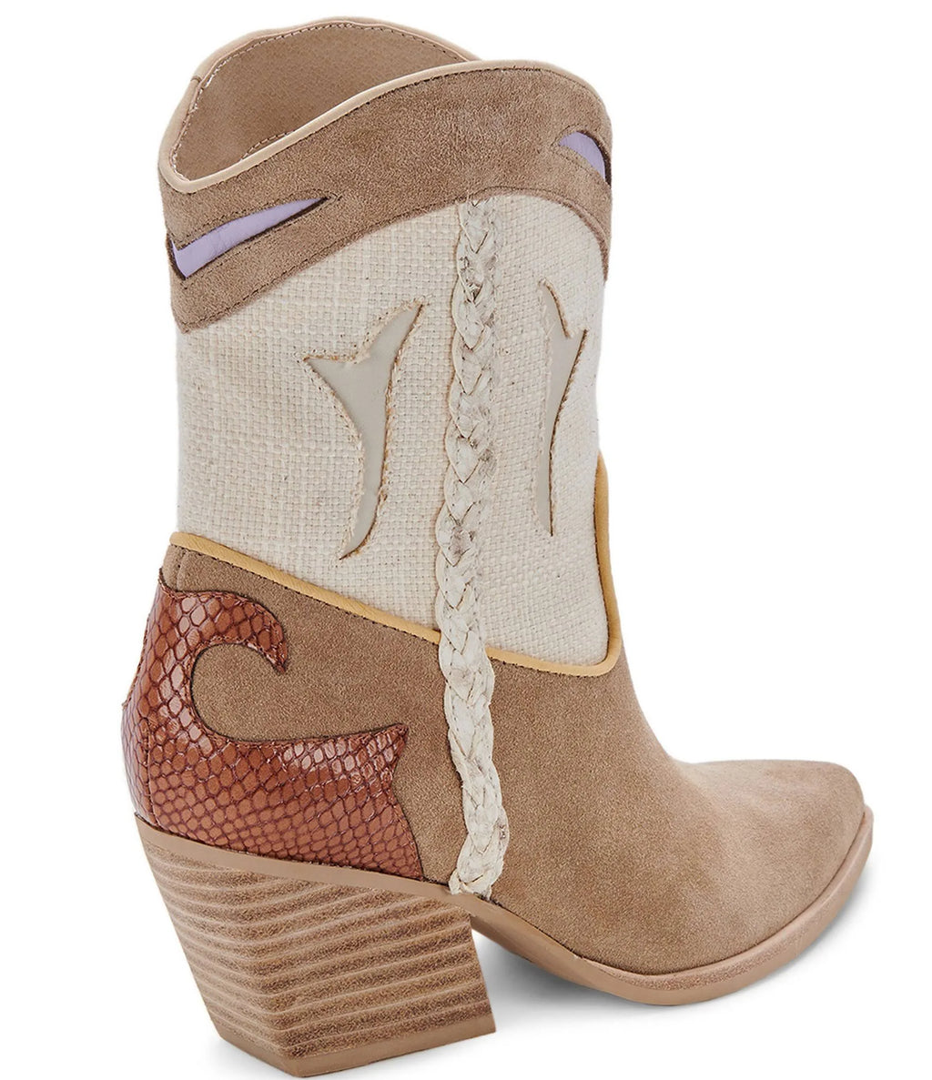 Loral Booties Taupe
