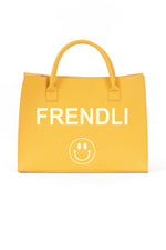 Frendli  Vegan Tote-Lemon