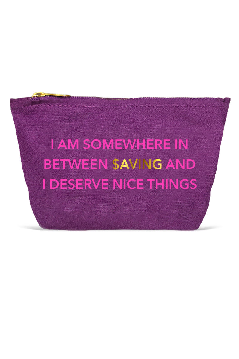 Saving and Nice Things Pouch