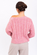 Pink Fuzzy Sweater