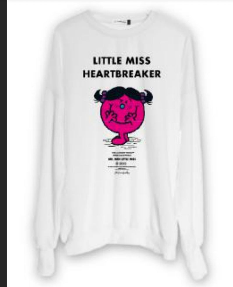 Little Miss Heartbreaker Jump Jumper Soft Sweatshirt