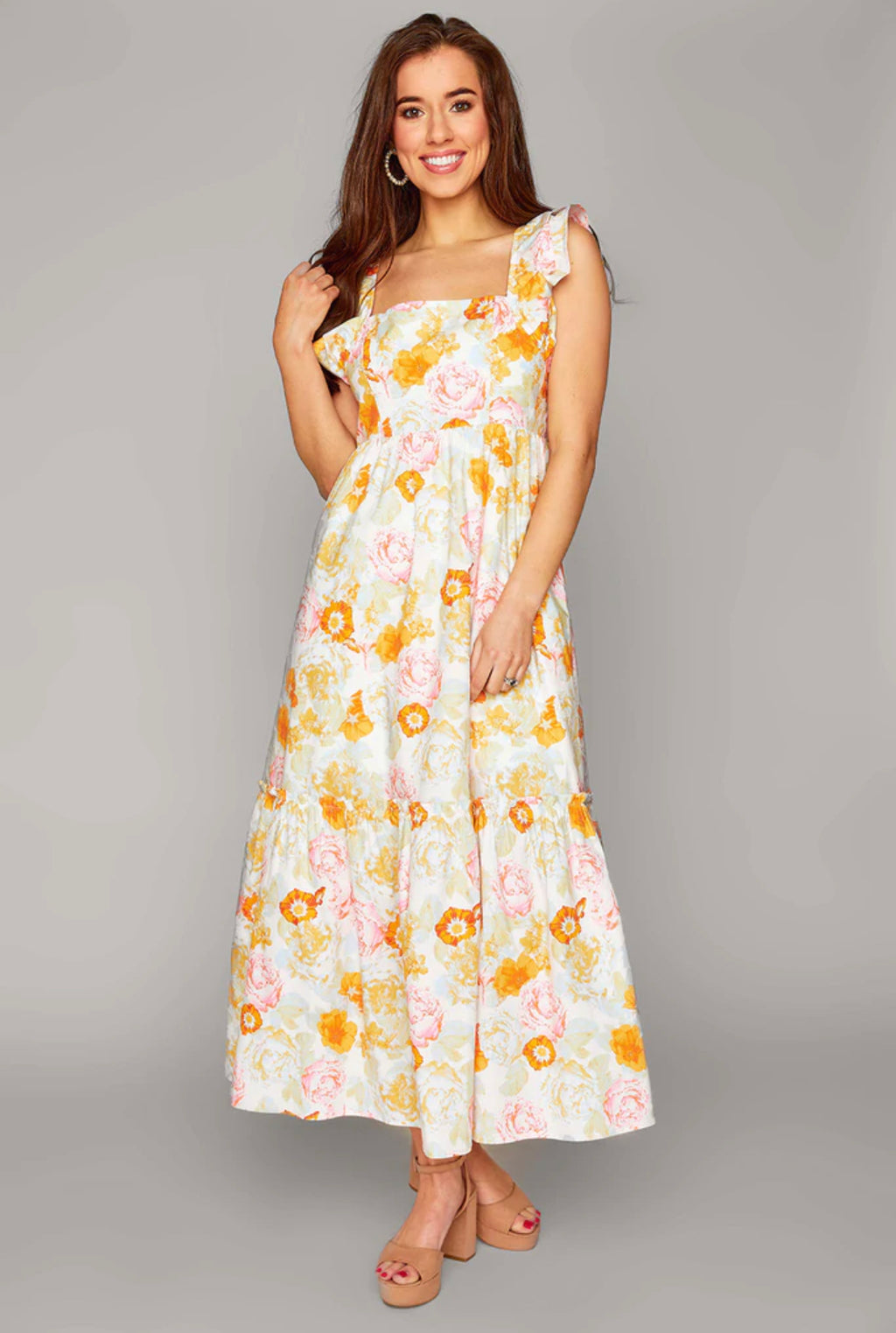 Creamsicle Maxi Dress