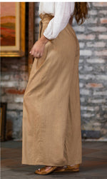 Tie Front Camel Waist Pants