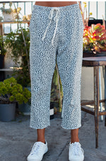 Leopard French Terry Lounge Pant