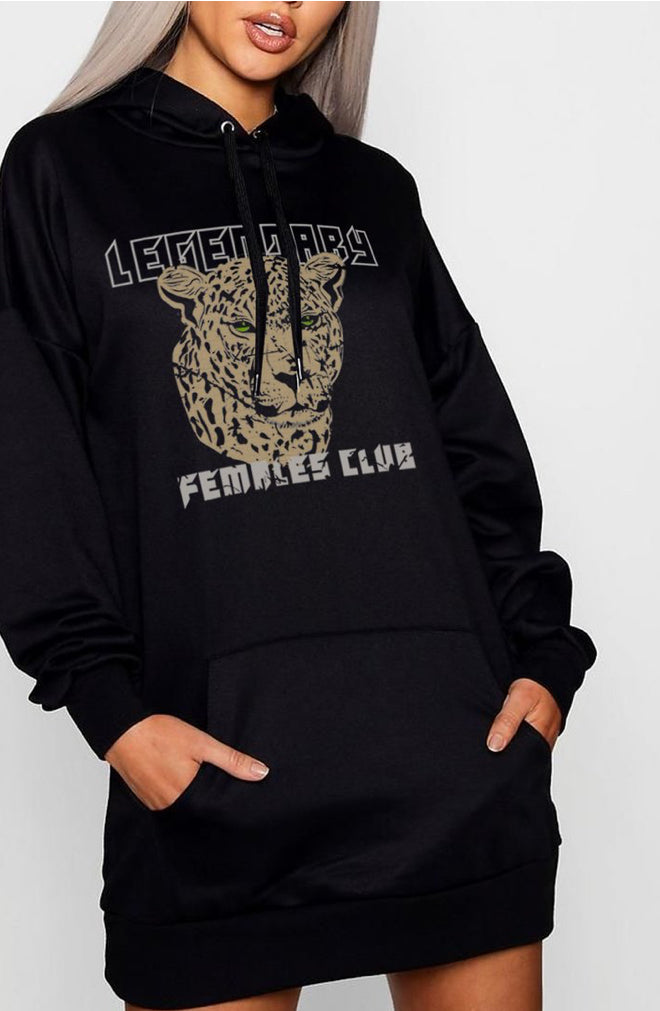 Legendary Females Club Oversized Hoodie