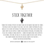 Stick Together Cactus Necklace
