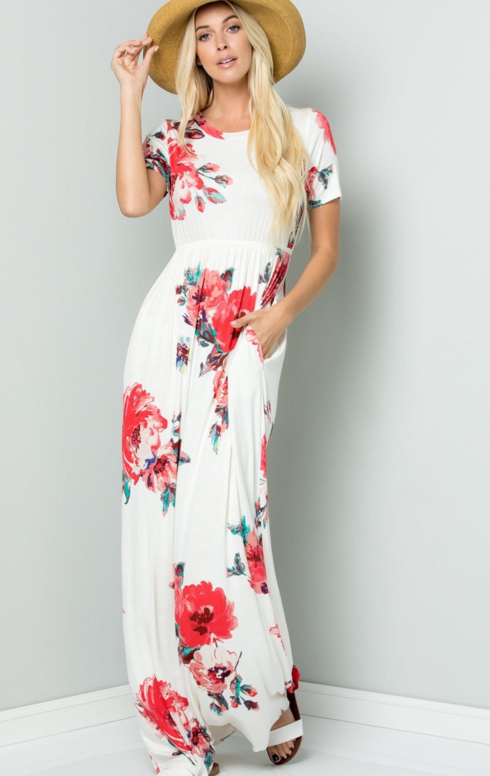 Super Soft Floral Maxi