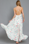 Ivory Multi Floral Maxi Dress