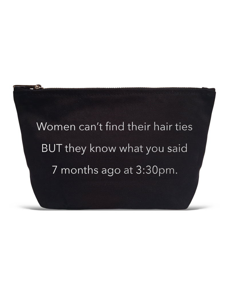 Women Can’t Find Hair Ties