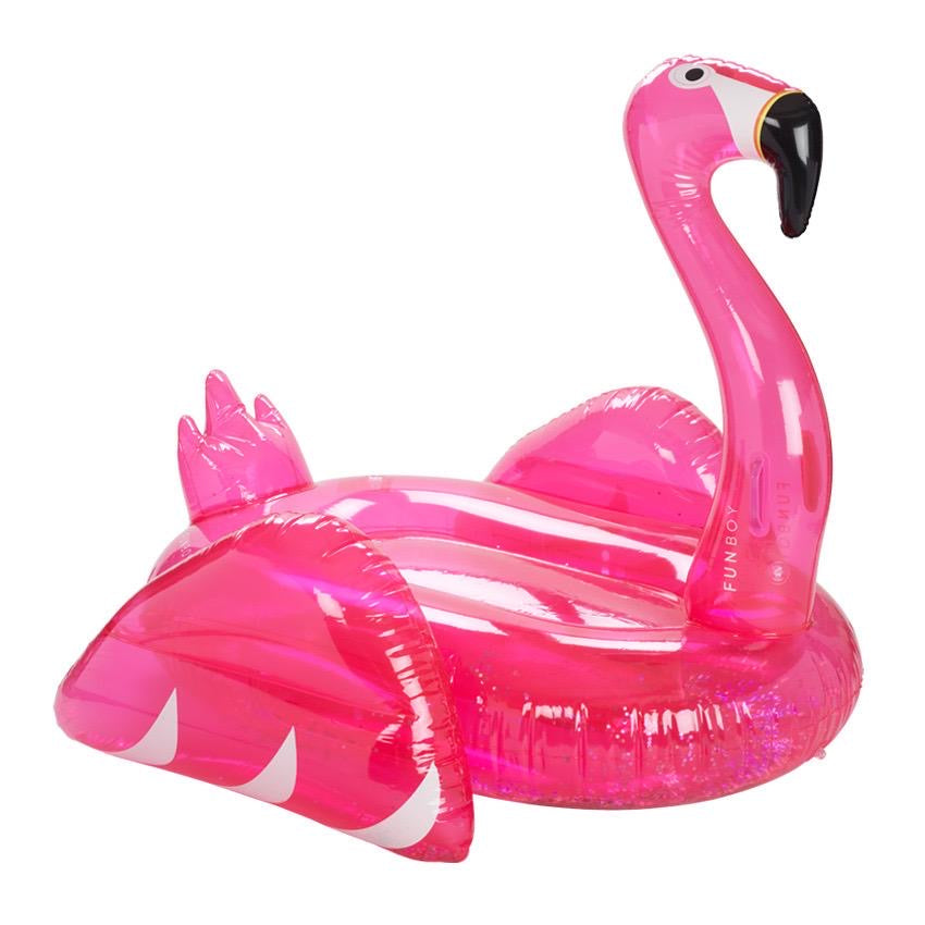 Pink Glitter Flamingo