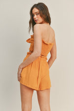 Sunset Smocked Tube Top