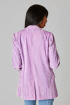 Crushed Velvet Blazer
