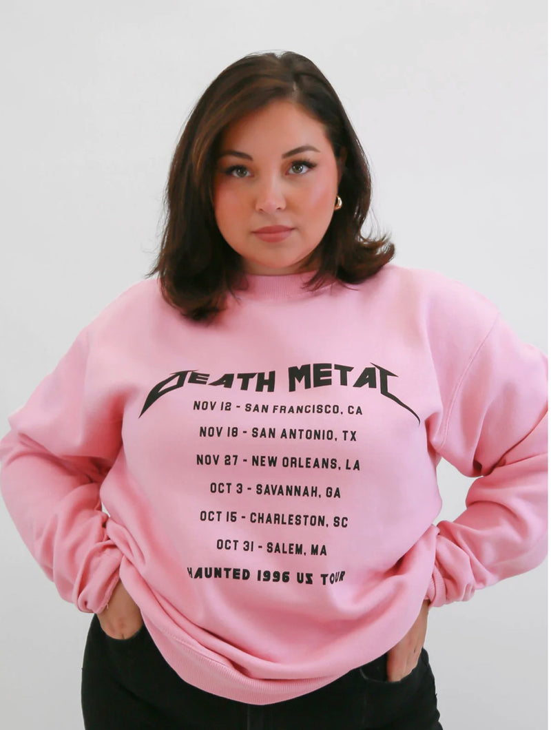 Death Metal Oversized Sweatshirt