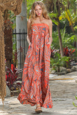 Rust Wide Leg Jumpsuit