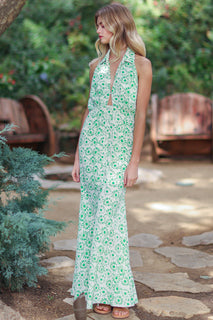 Halter Backless Mermaid Gown Final Sale
