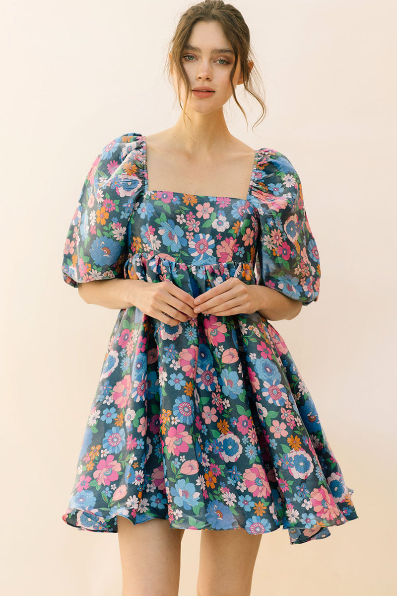Floral Babydoll Dress