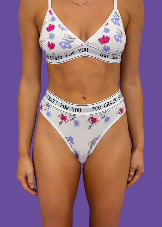 Too Crazy For You Brazilian Underwear